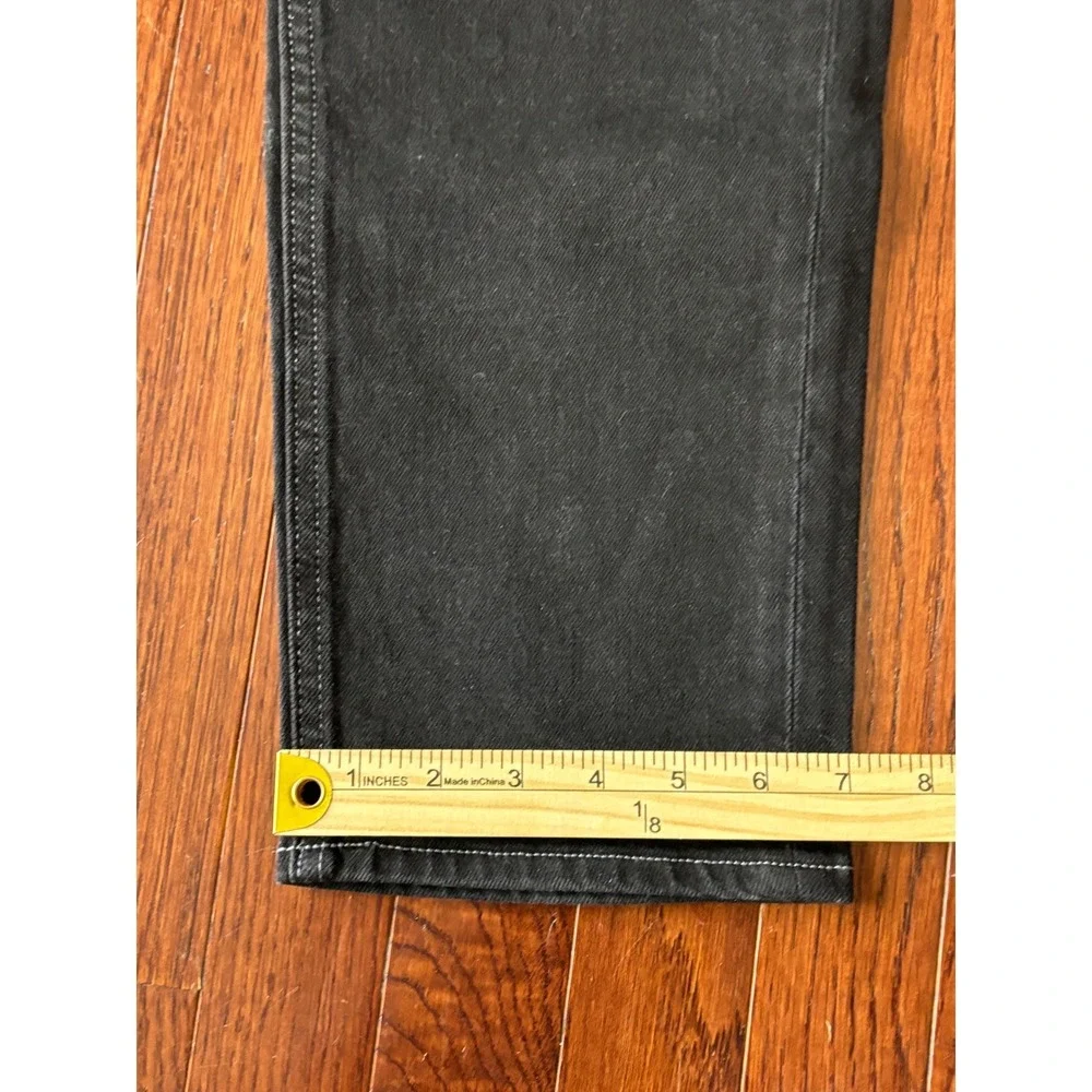 Banana Republic Mens Tapered Organic Denim Jeans Black Wash 34x30 769271-00 NWT